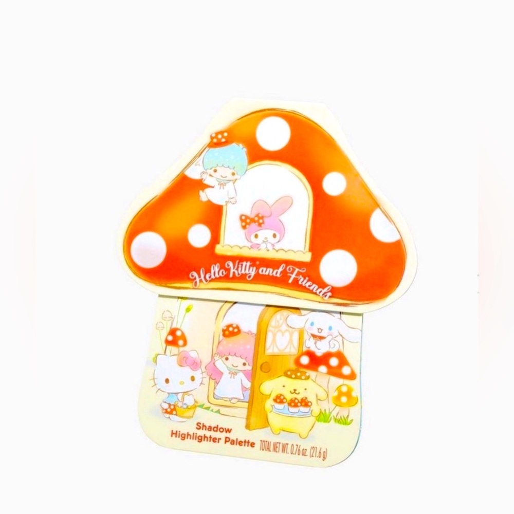 Hello Kitty And Friends Mushroom Eyeshadow Makeup Palette